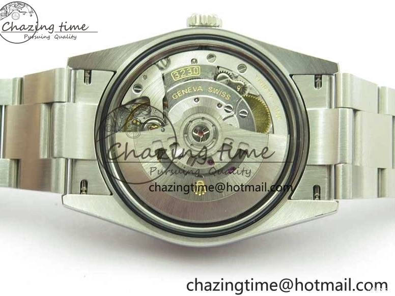 Blue 36mm Perpetual Dial Edition BP Best Bracelet 126000 Dark Oyster on SS 0412